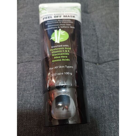 Charcoal Peel Mask w Application Brush. 3.52oz. NIP - Picture 5 of 6